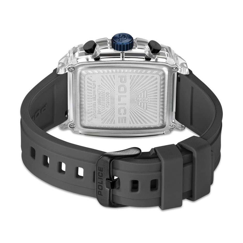 ساعة كلوت سوداء رجالية