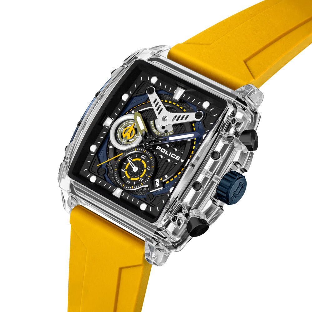 ساعة كلوت سوداء رجالية