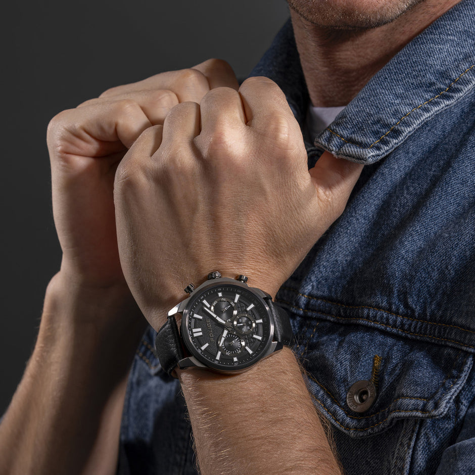 Men Set Box Watch