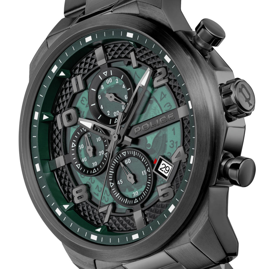 Men Urban Green Watch