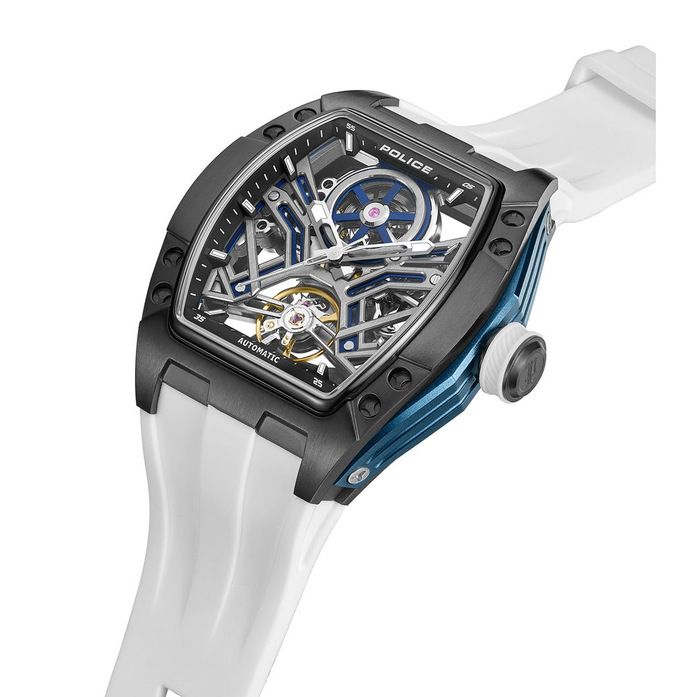 Men Rebel White Watch