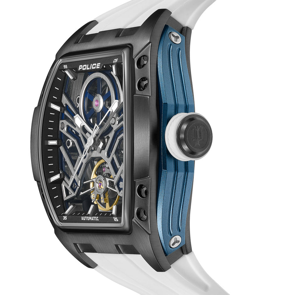 Men Rebel White Watch