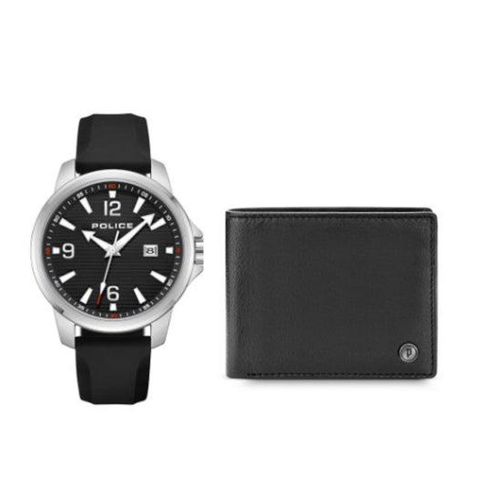 Men Mensor Black 44mm Watch Set