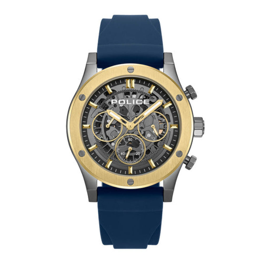 Men Knotty Blue Watch