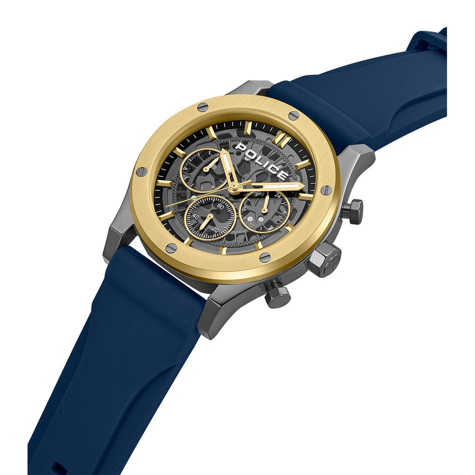 Men Knotty Blue Watch