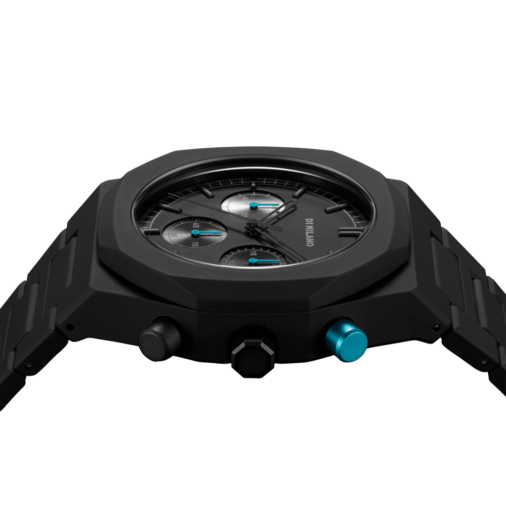 Unisex Polychrono Black 40.5mm Watch