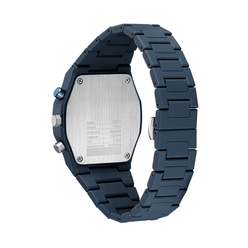 Unisex Blaze Blue Watch