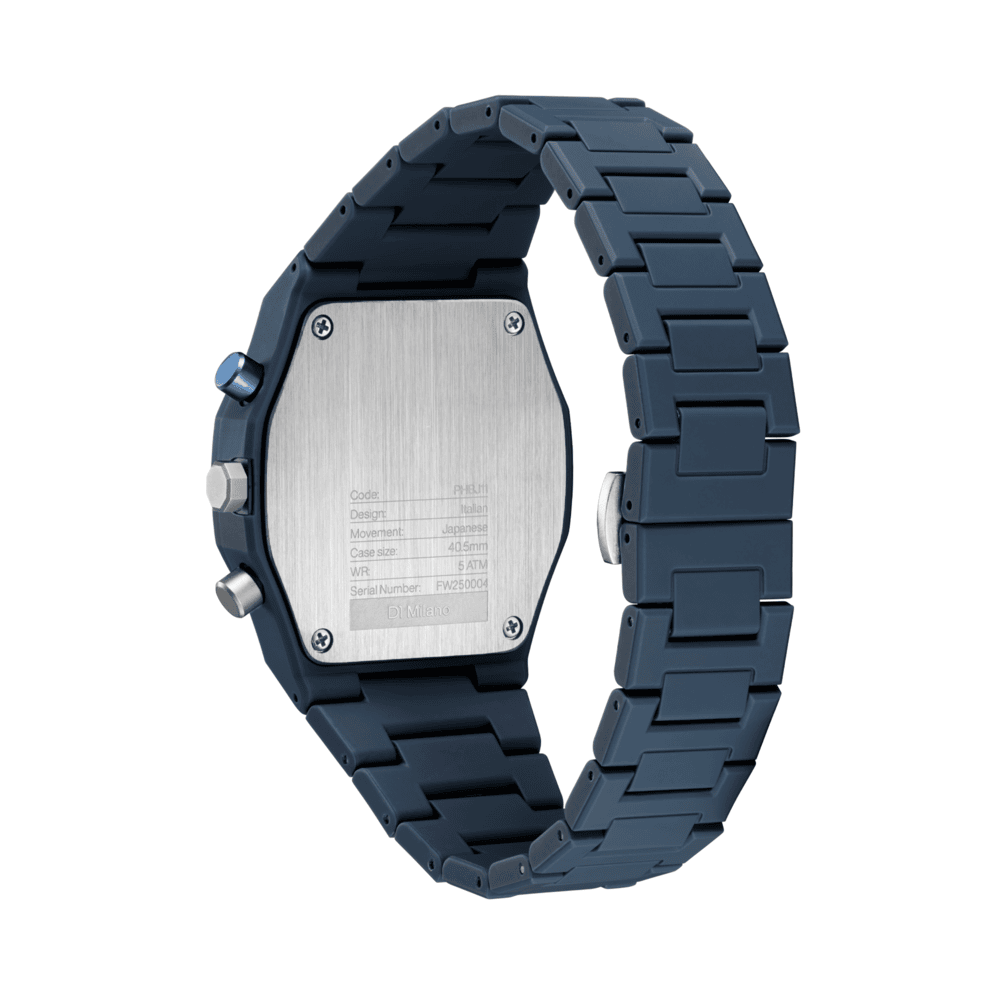 Unisex Blaze Blue Watch