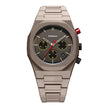 Men Polychrono Brown Watch