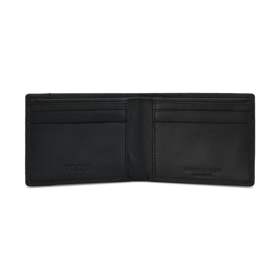 Men Rossano Auzel Two Tone Wallet