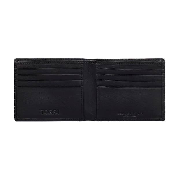 Men Rossano Tyno Black Wallet