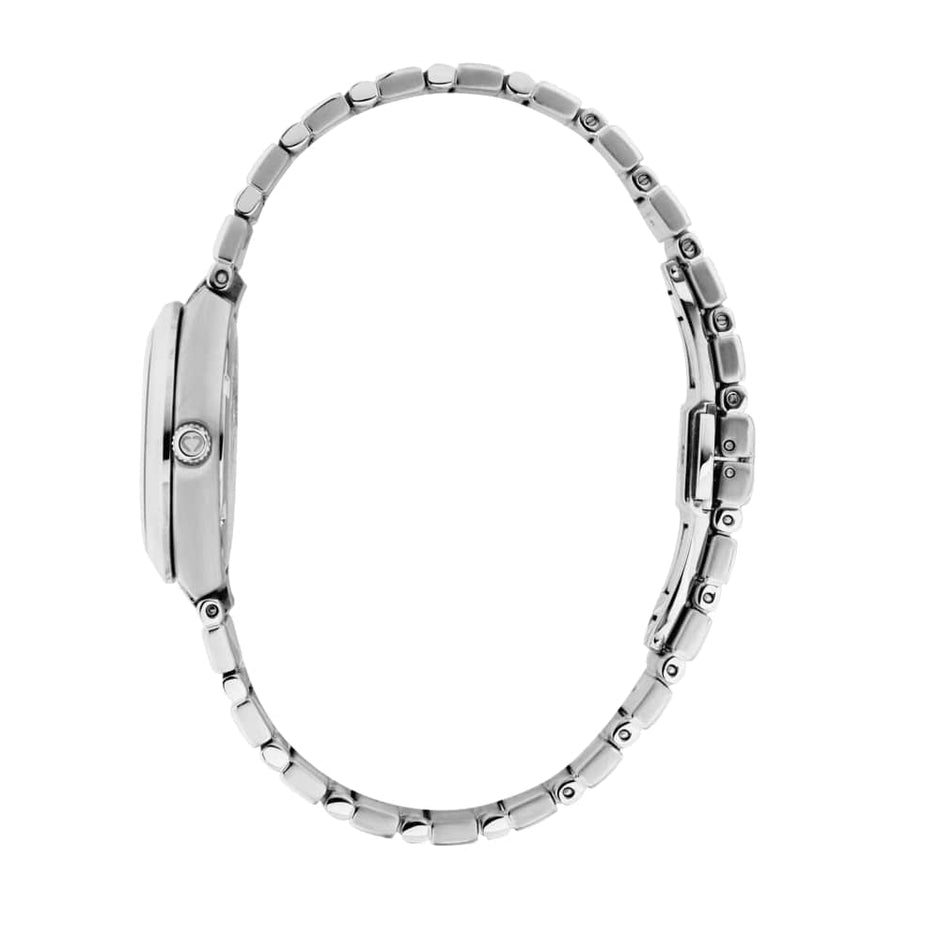 ساعة فضية للنساء