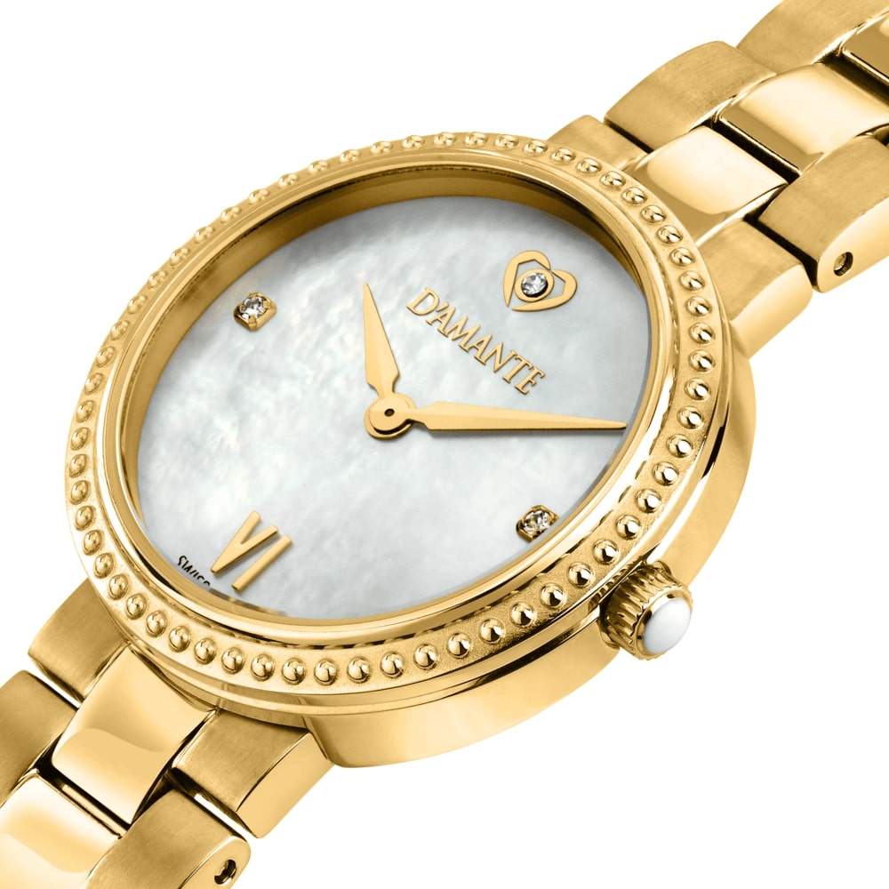 Women Precious Gold 28mm Watch