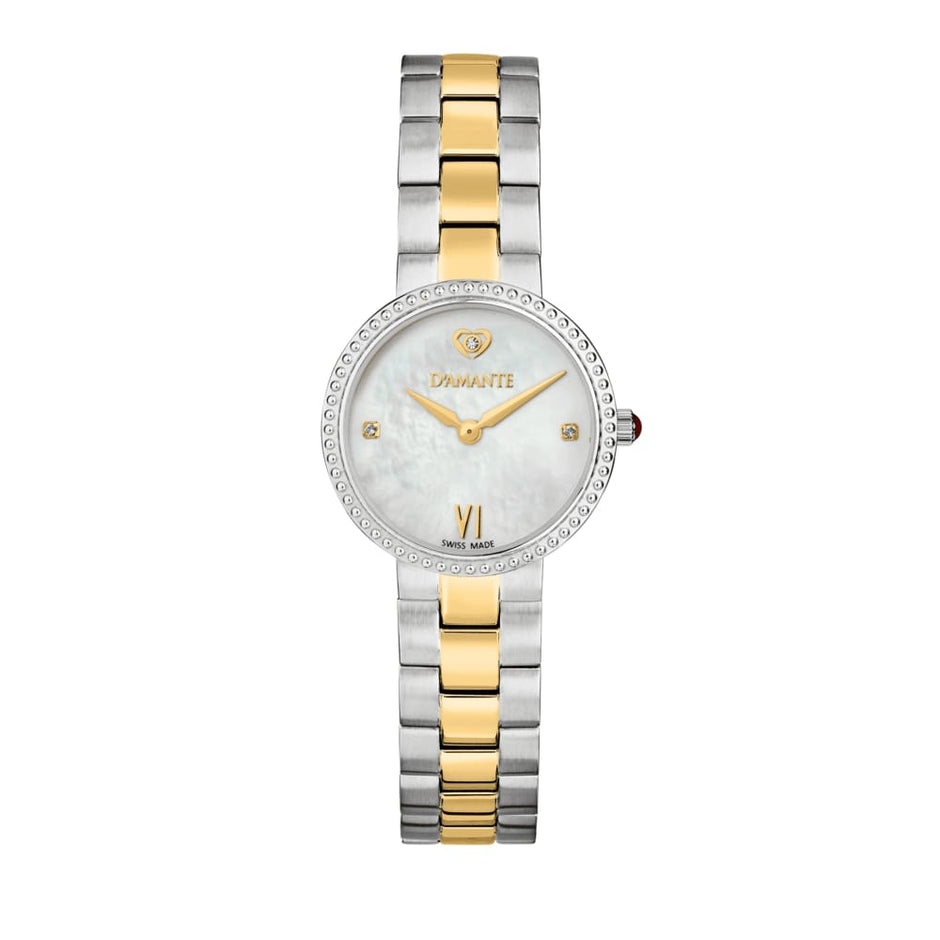 Women Precious Two Tone Watch
