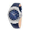 Men Velocita' Slim Blue Watch
