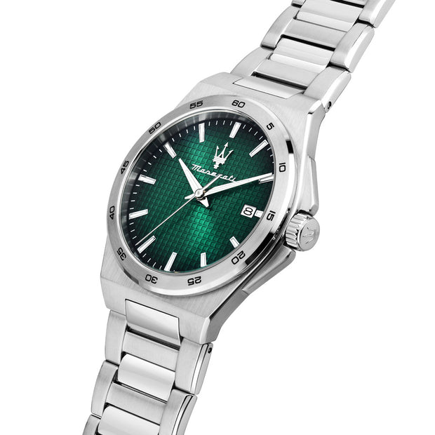 Men Velocita Slim Green Watch