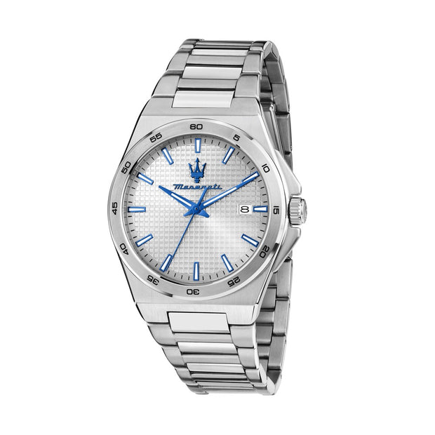 Men Velocita' Slim Silver Watch