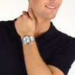 Men Velocita' Slim Silver Watch
