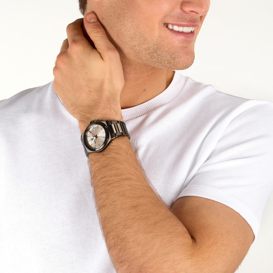 Men Velocita' Slim Rose Gold Watch