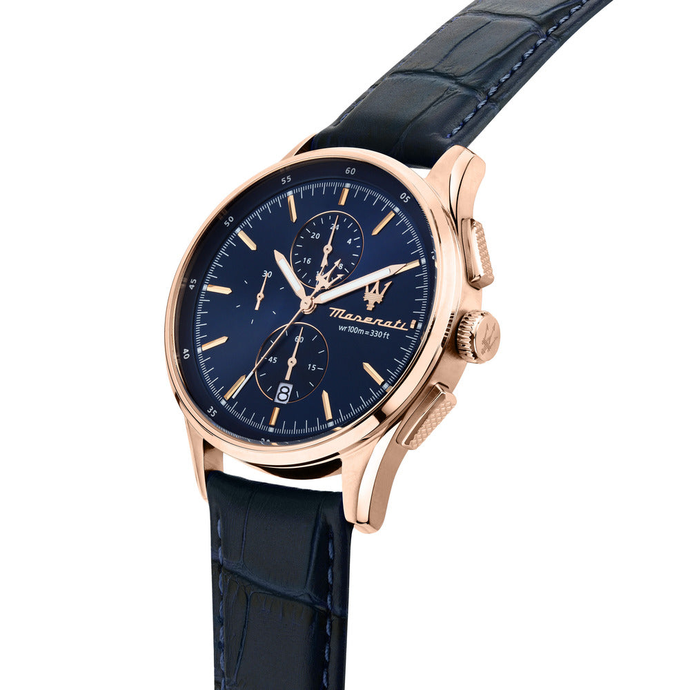 Men Sorpasso Blue 42mm Watch