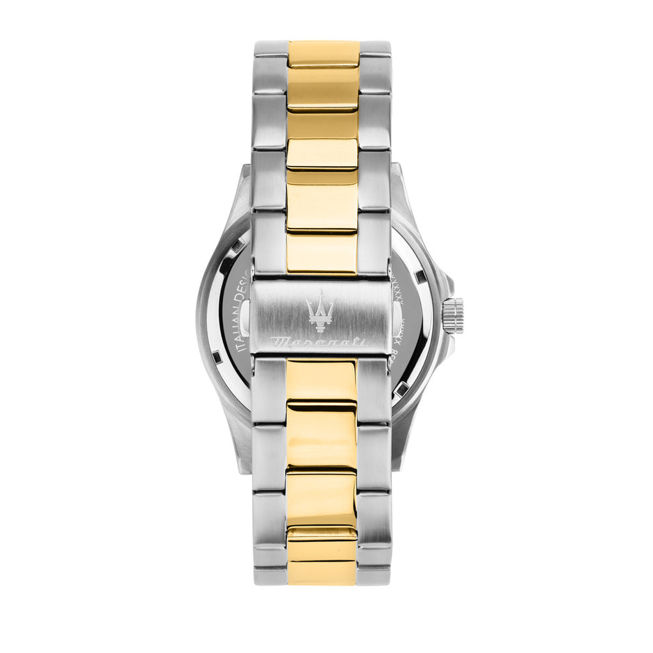 ساعة كومبيتيزيون فضية رجالية 