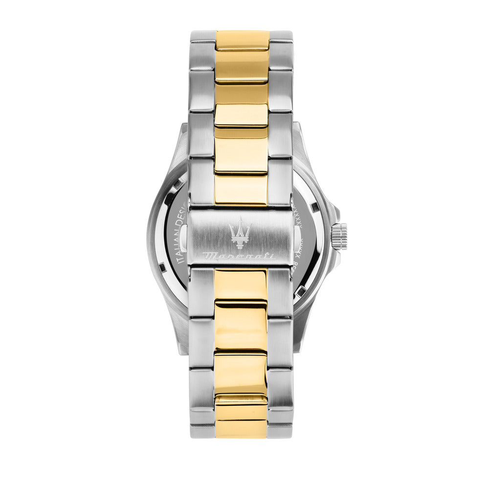 ساعة كومبيتيزيون فضية رجالية 