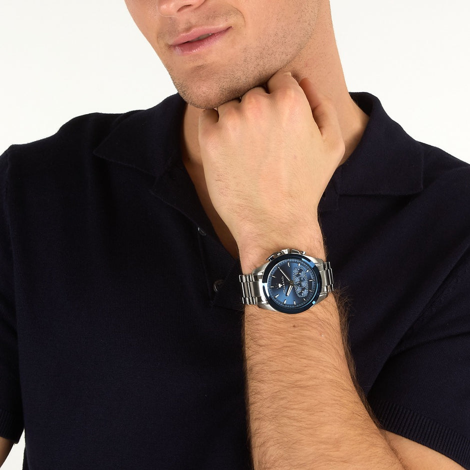 Men Traguardo Blue Watch