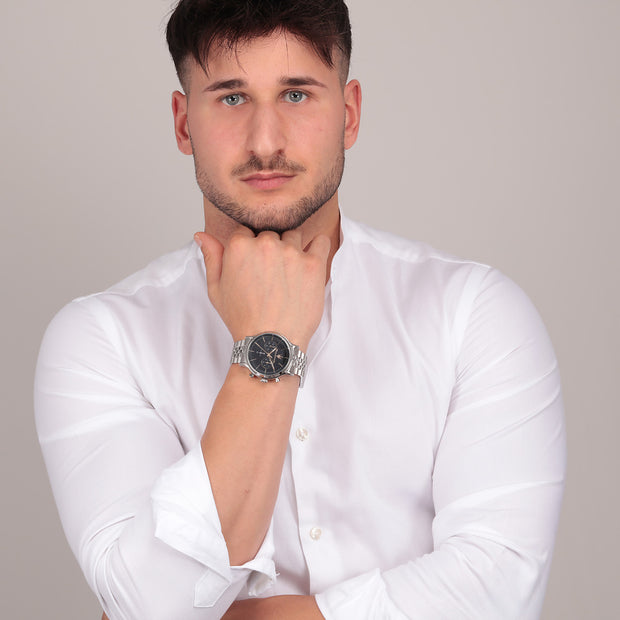 Men Epoca Silver Watch