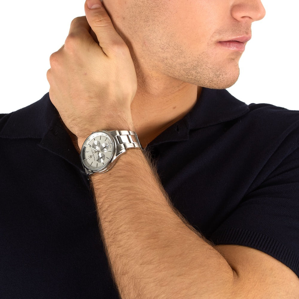 Men Sorpasso Grey Watch