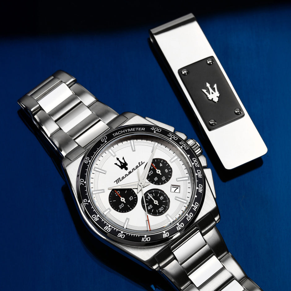 Men Velocita Silver Watch