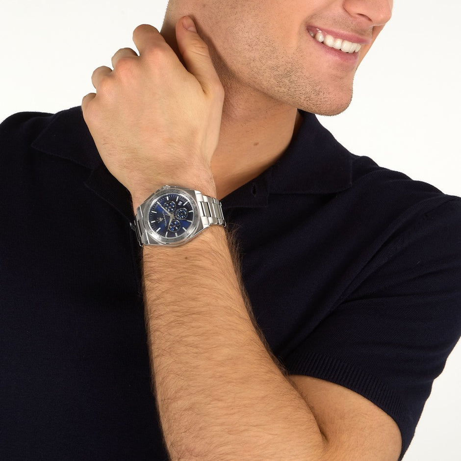 Men Velocita' Blue Watch