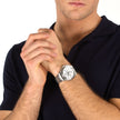 Men Velocita' Slim Silver Watch