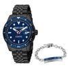Women Uomo Trend Ii Black Watch Set