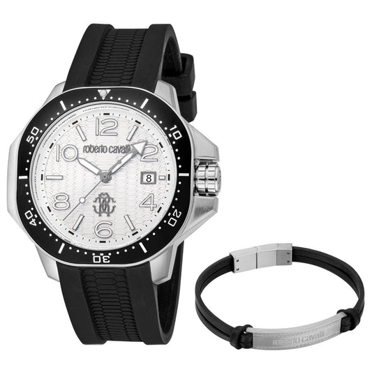 Men Uomo Sport Ii Silver 35mm Watch