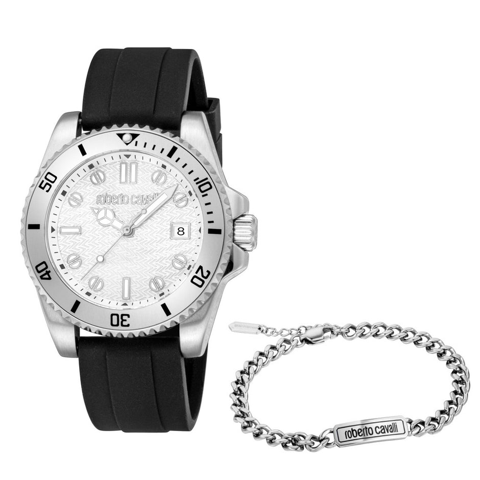 طقم ساعة مارتي سوداء رجالية 