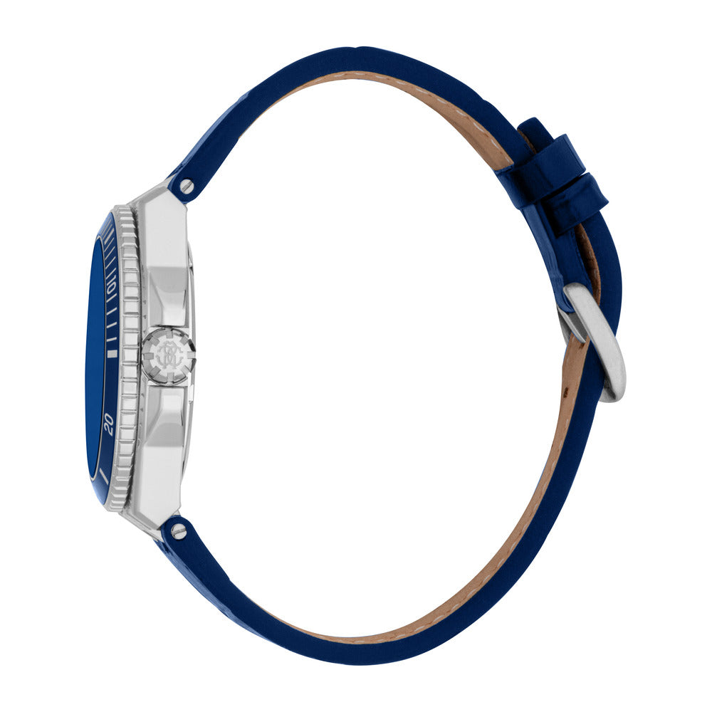 Men Virtu Dark Blue Watch Set