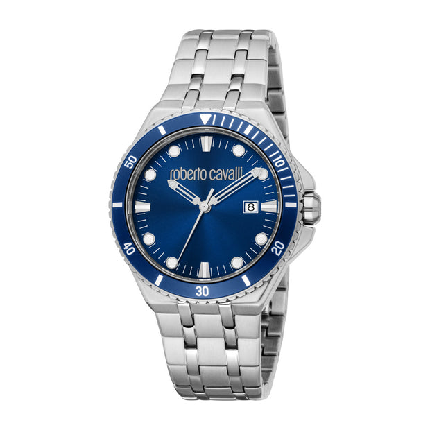 Men Virtu Silver Watch Set