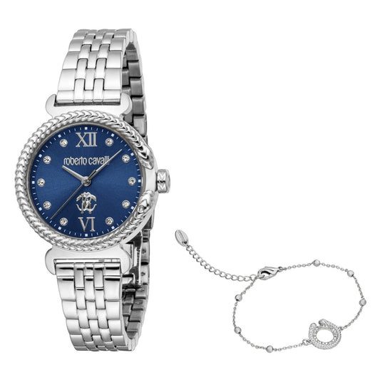 Women Celeste 30mm Silver Watch Set