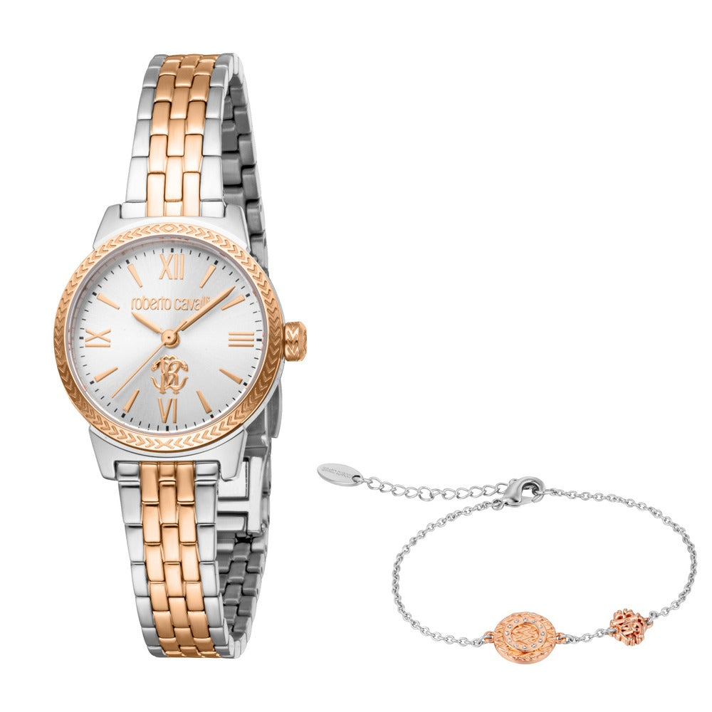 Women Sfarzosa Rose Gold Watch Set