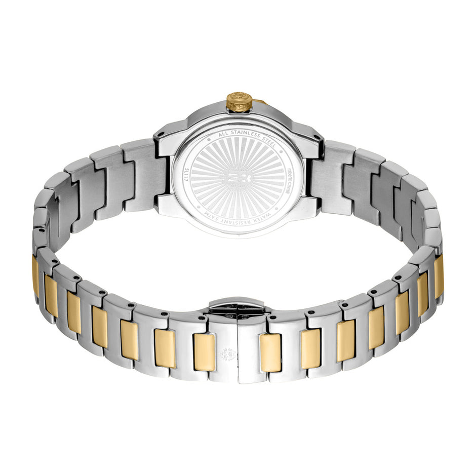 ساعة إكليس ثنائية اللون نسائية