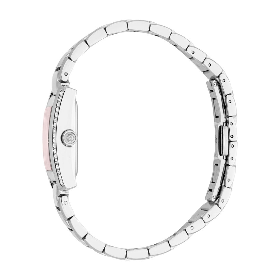 طقم ساعة سوليتا فضية نسائية