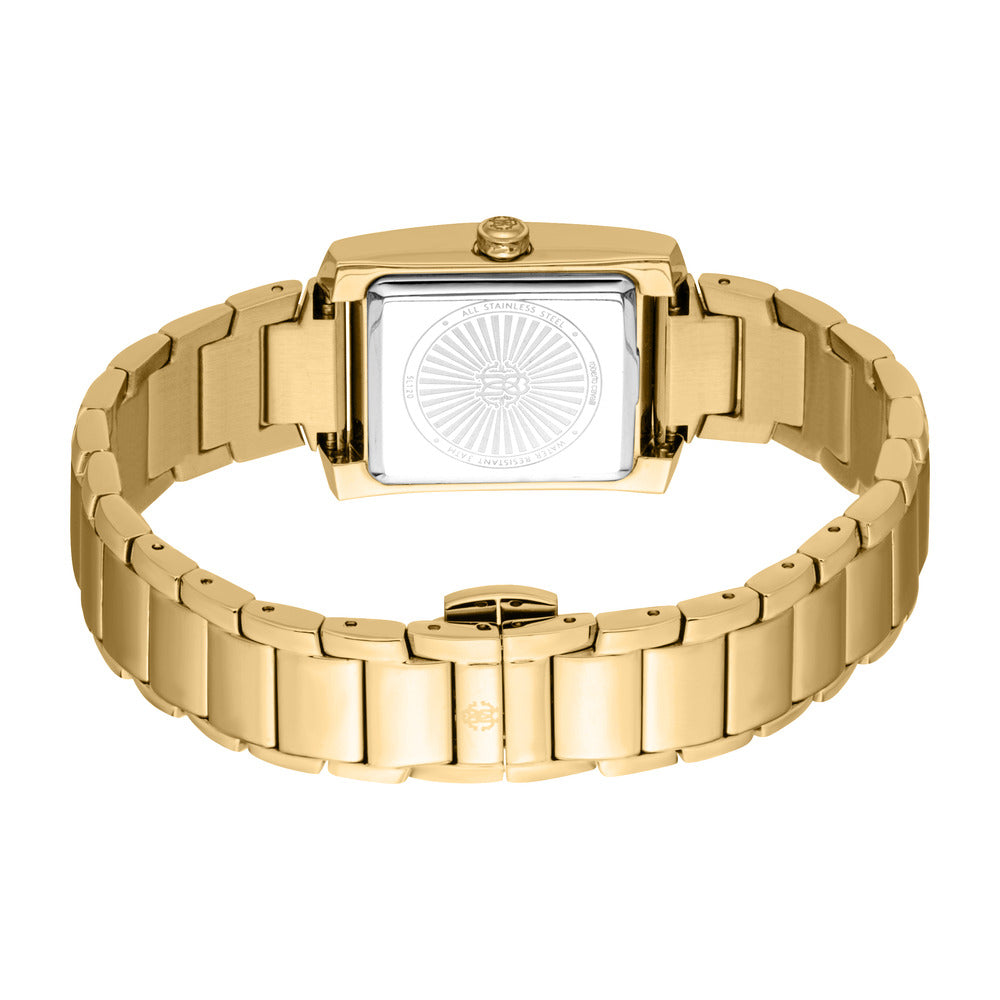 Women Soletta Golden Watch Set