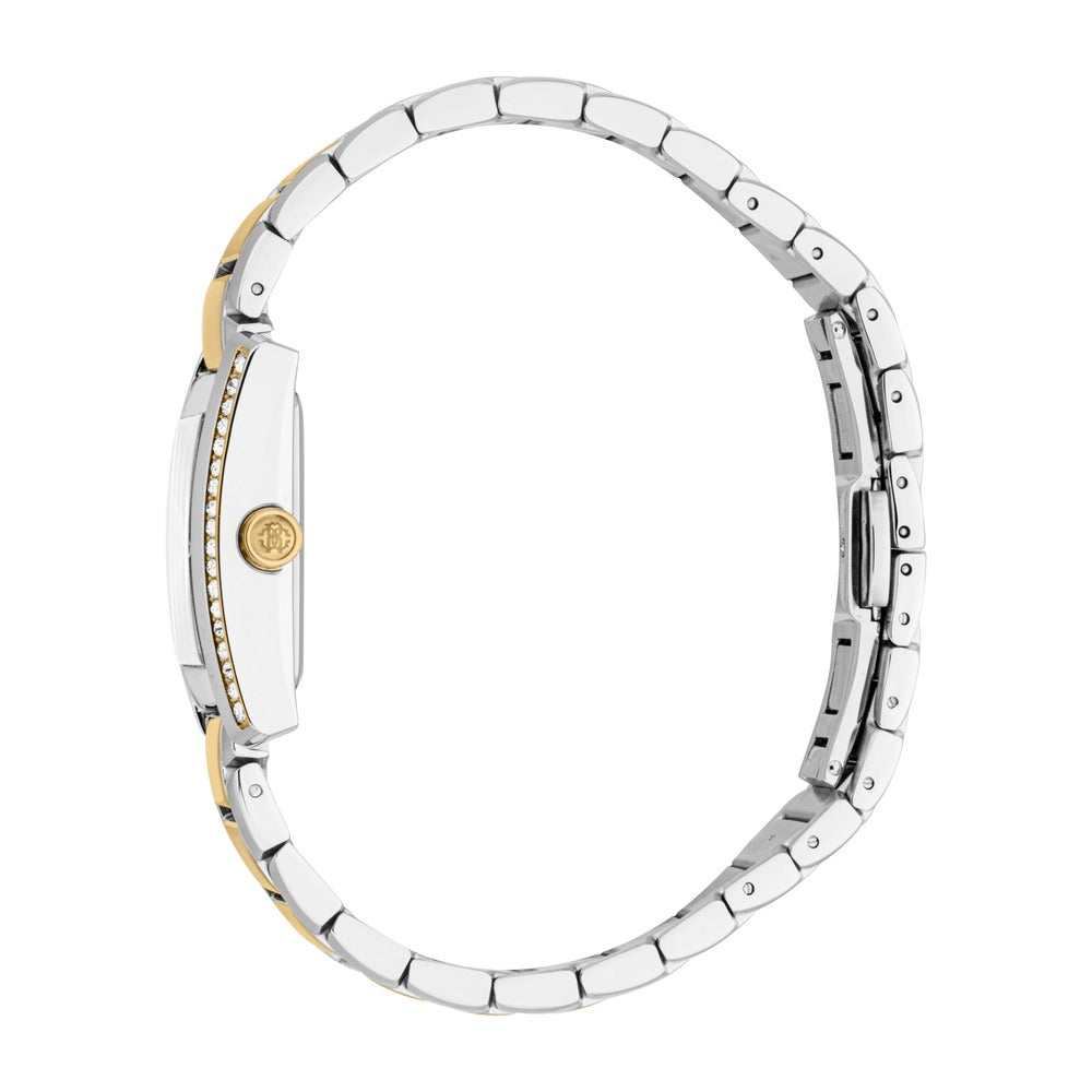 طقم ساعة سوليتا ثنائية اللون نسائية