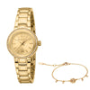 Women Graziosa Golden Watch Set