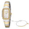 Women Eterna Two Tone Watch Set