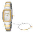 Women Eterna Two Tone Watch Set