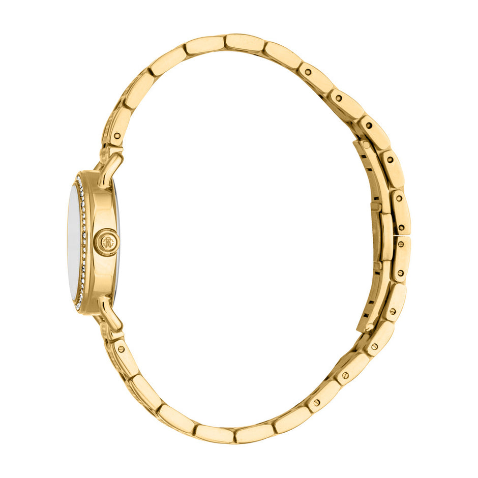 Women Armonia Golden Watch Set