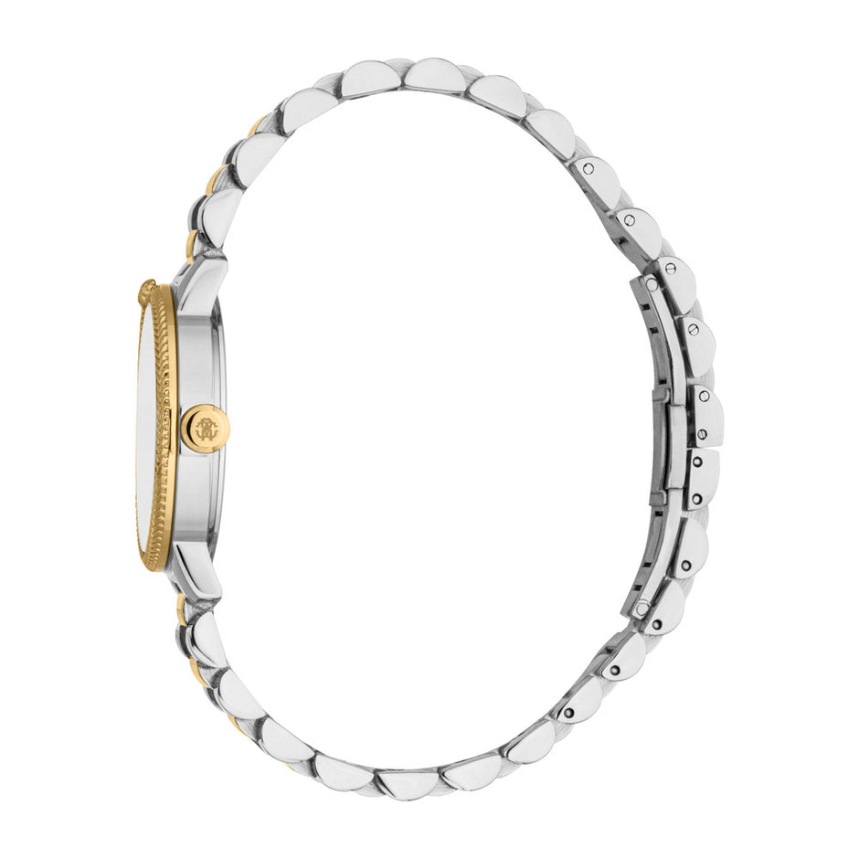 ساعة ستيلا ثنائية اللون للنساء