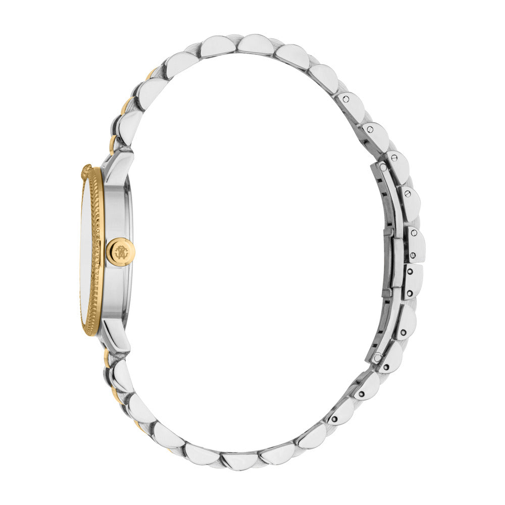 ساعة ستيلا ثنائية اللون للنساء