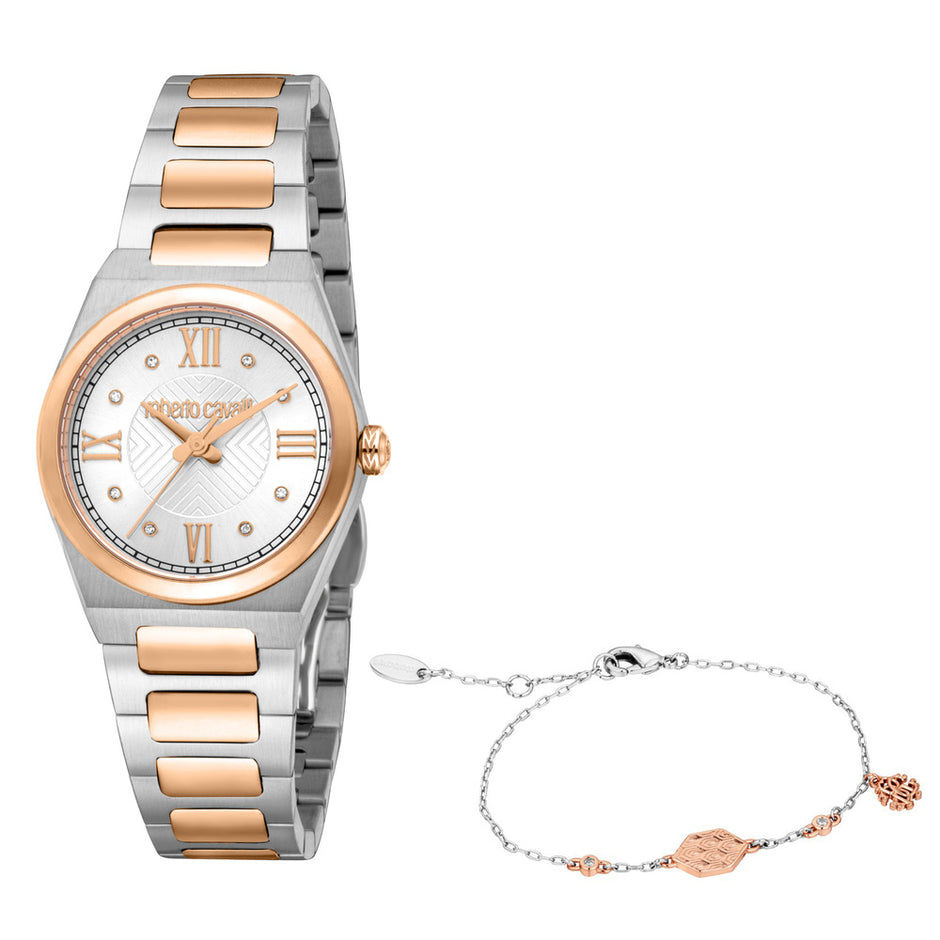 Women Speranza Two Tone Watch Set